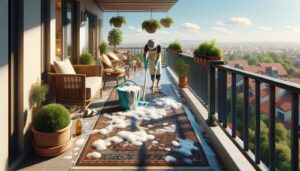 Dywan na balkon - pranie i czyszczenie - Zabrze - Gliwice