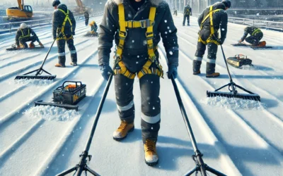 Usuwanie śniegu z dachów – przepisy, porady i bezpieczeństwo