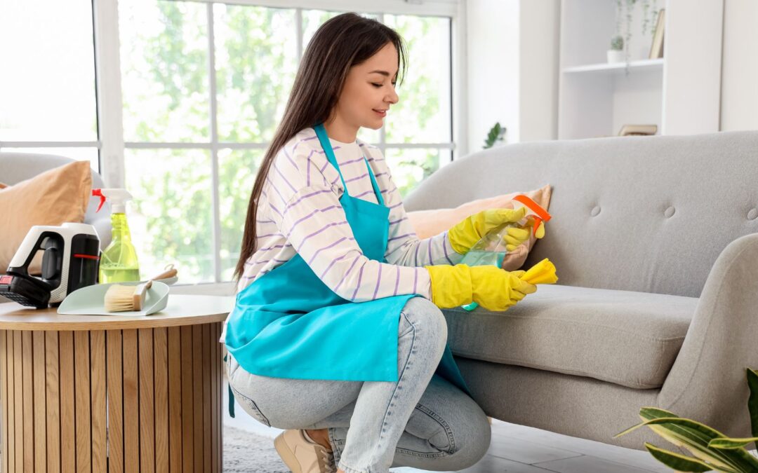 Jak skutecznie wyczyścić brudną sofę i kanapę przed świętami